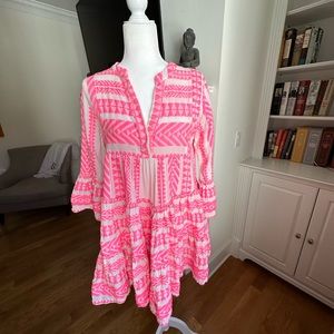DEVOTION Ella Zigzag Pattern Dress